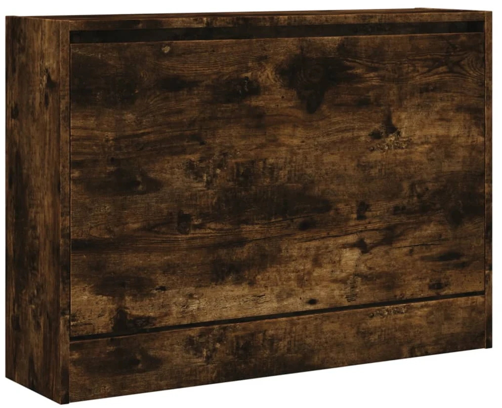 Spintelė batams, dūminio ąžuolo, 80x21x57cm, apdirbta mediena
