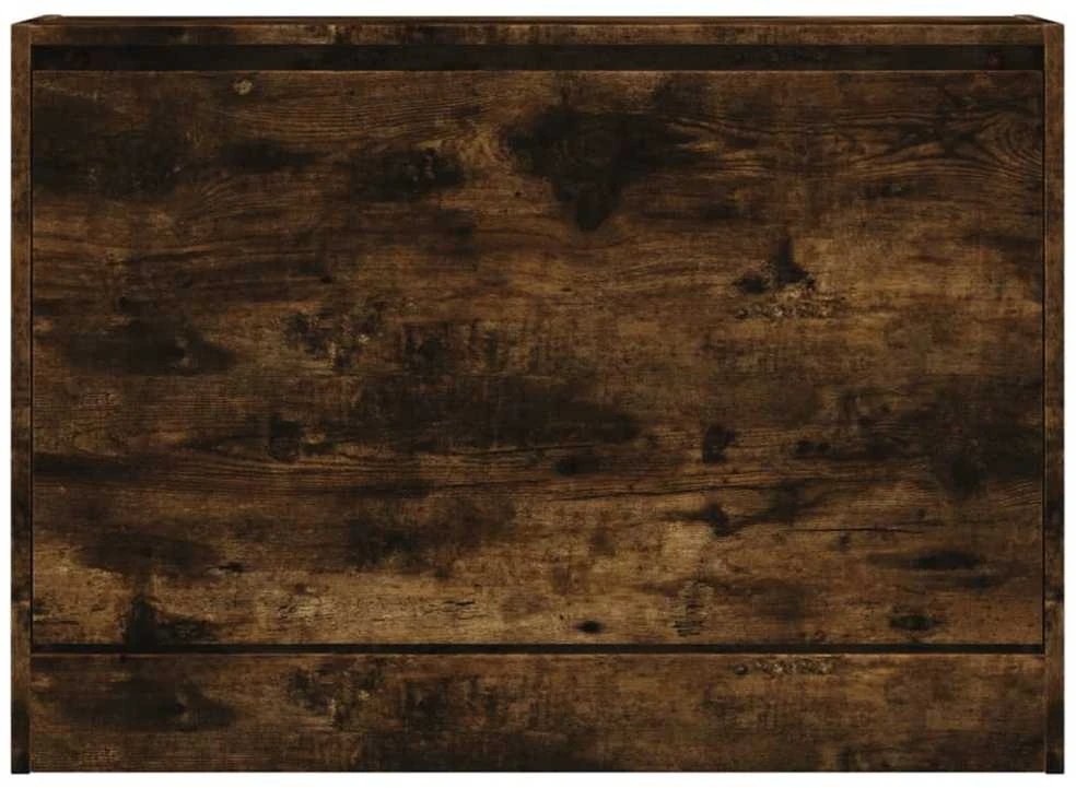 Spintelė batams, dūminio ąžuolo, 80x21x57cm, apdirbta mediena