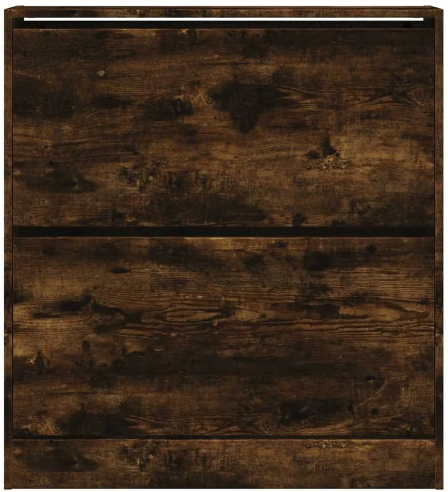 Spintelė batams, dūminio ąžuolo, 80x21x87,5cm, apdirbta mediena