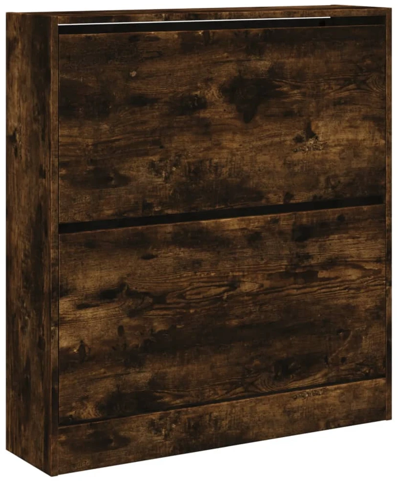Spintelė batams, dūminio ąžuolo, 80x21x87,5cm, apdirbta mediena
