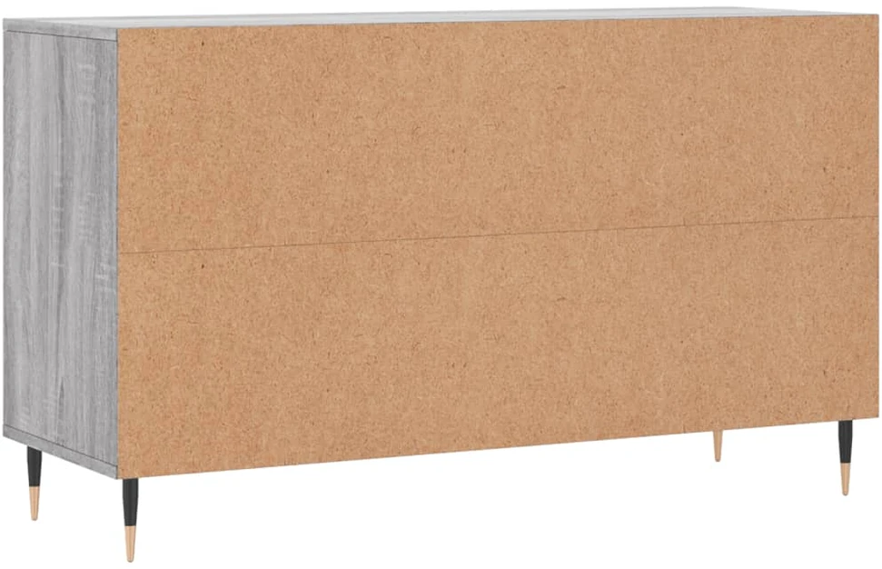 Spintelė batams, pilka ąžuolo, 102x36x60cm, apdirbta mediena