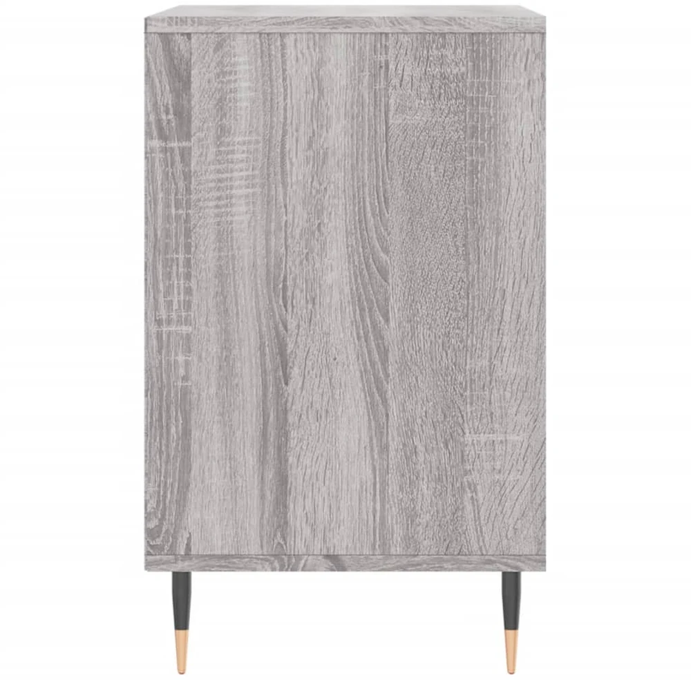 Spintelė batams, pilka ąžuolo, 102x36x60cm, apdirbta mediena