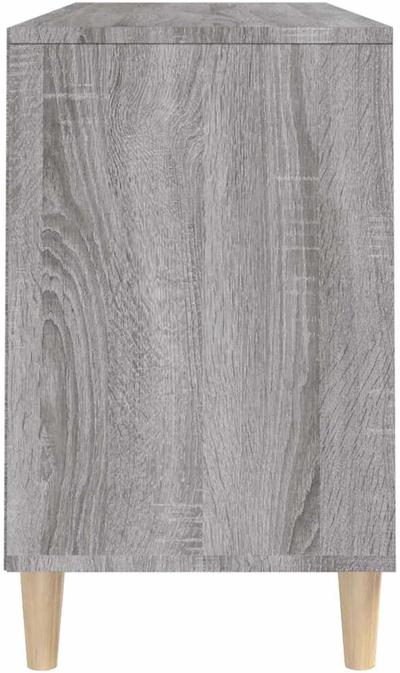 Spintelė batams, pilka ąžuolo, 102x36x60cm, apdirbta mediena