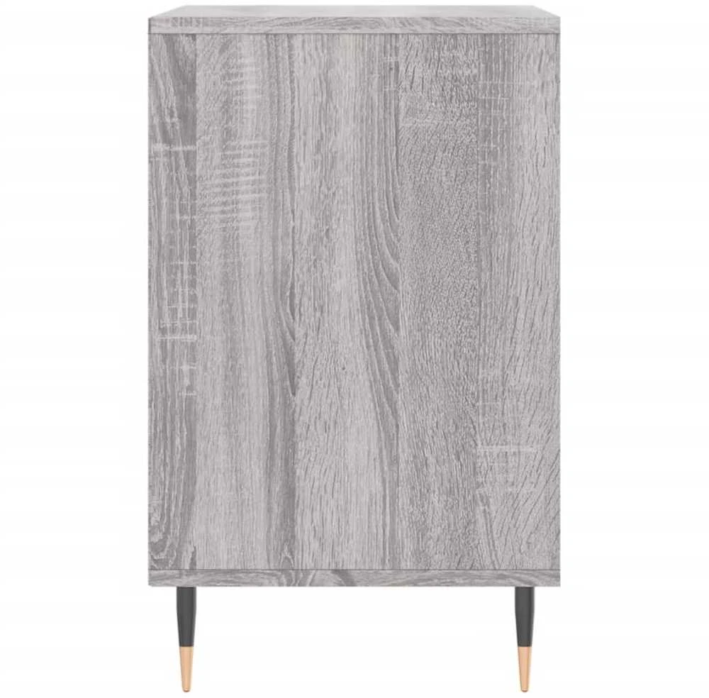 Spintelė batams, pilka ąžuolo, 102x36x60cm, apdirbta mediena