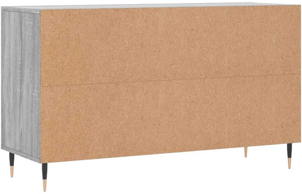 Spintelė batams, pilka ąžuolo, 102x36x60cm, apdirbta mediena