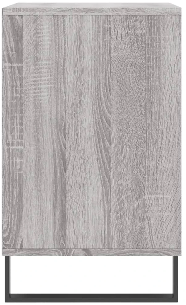 Spintelė batams, pilka ąžuolo, 102x36x60cm, apdirbta mediena
