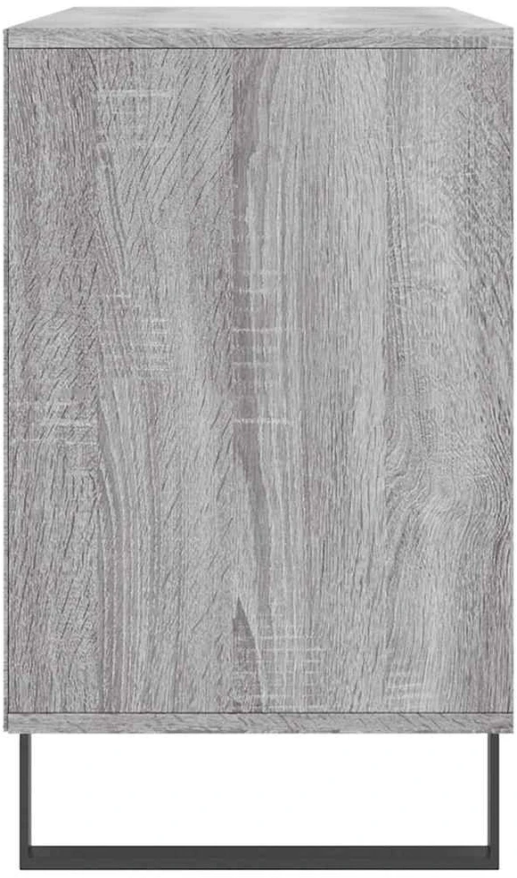 Spintelė batams, pilka ąžuolo, 102x36x60cm, apdirbta mediena