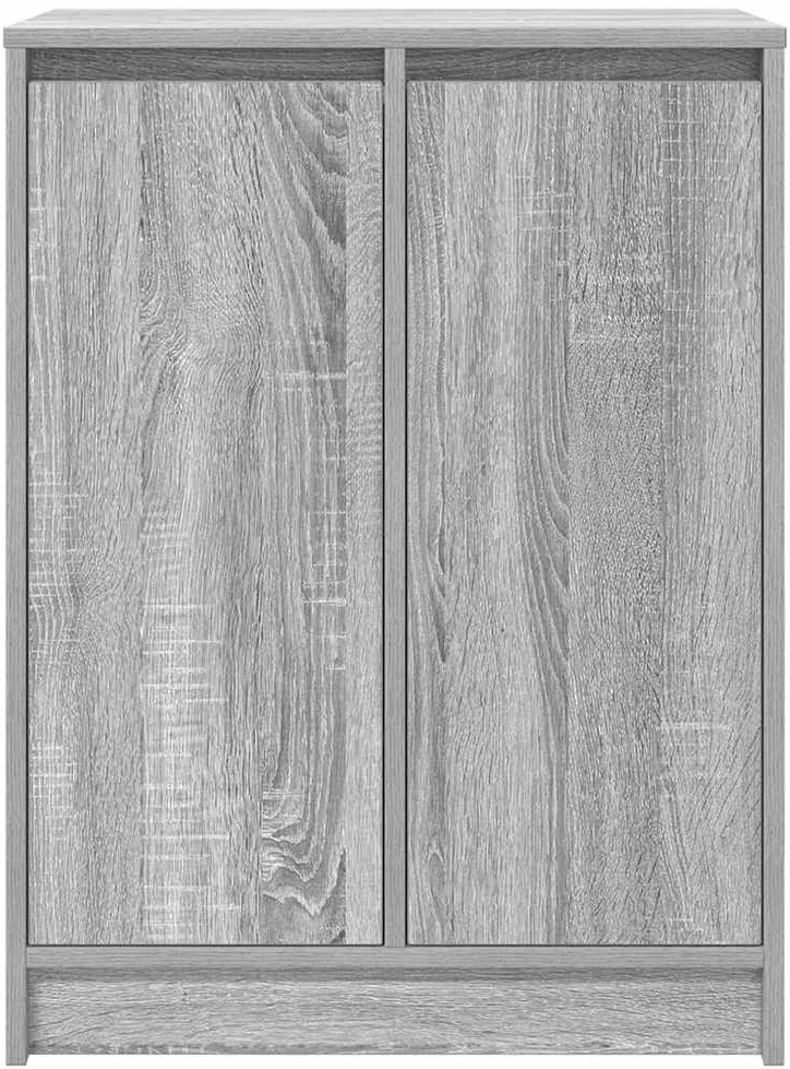 Spintelė batams, pilka ąžuolo, 57x34x76 cm, apdirbta mediena