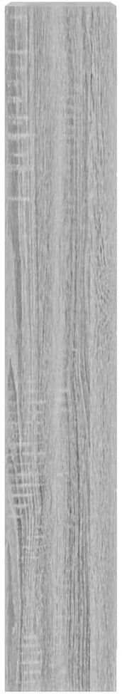 Spintelė batams, pilka ąžuolo, 63x24x147cm, apdirbta mediena