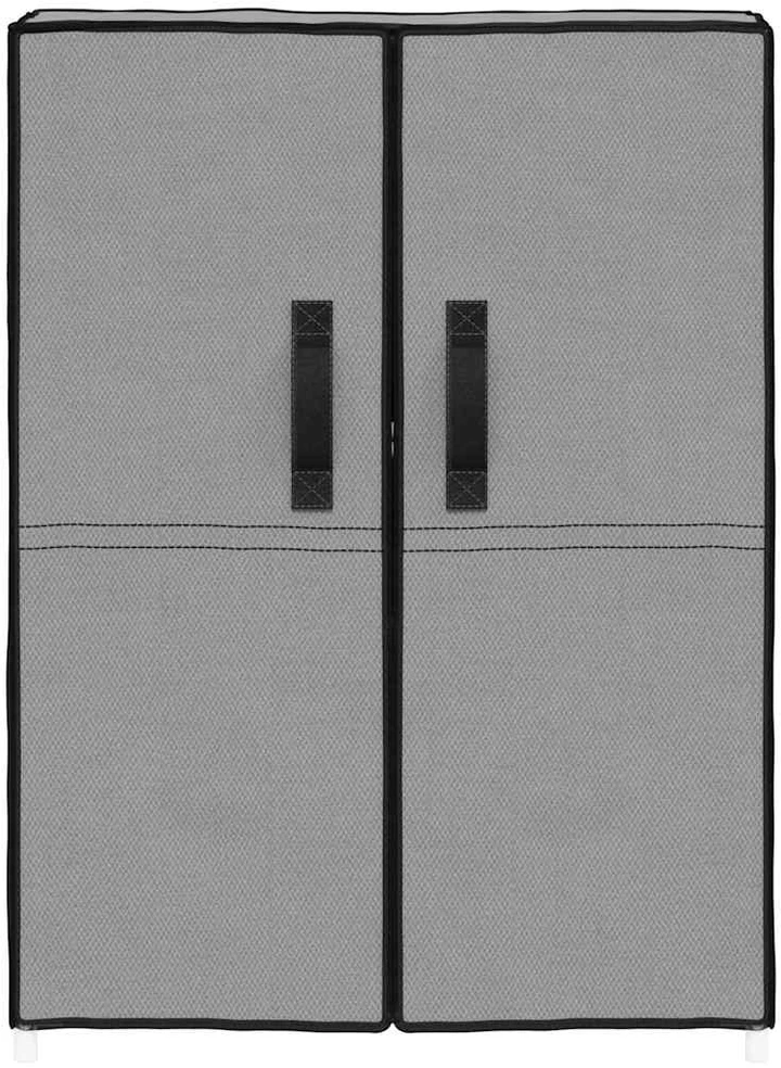 Spintelė batams, pilkos spalvos, 60x28x90cm, audinys