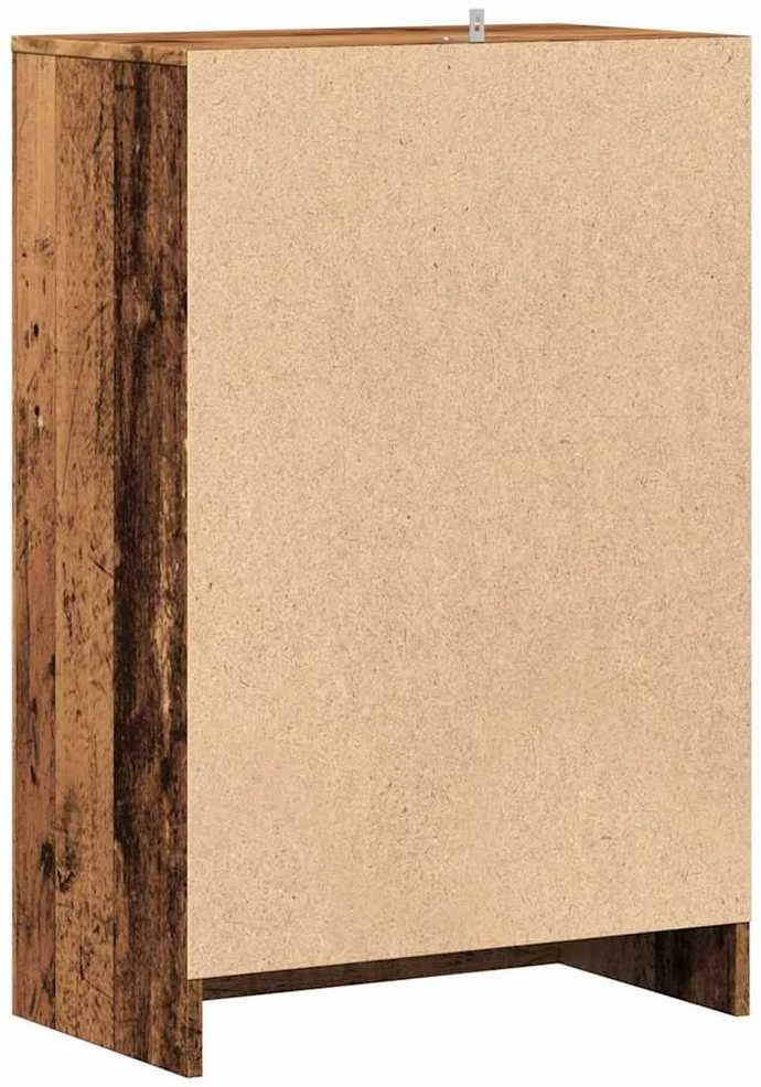 Spintelė batams, sendintos medienos, 60x35x92cm, MDP