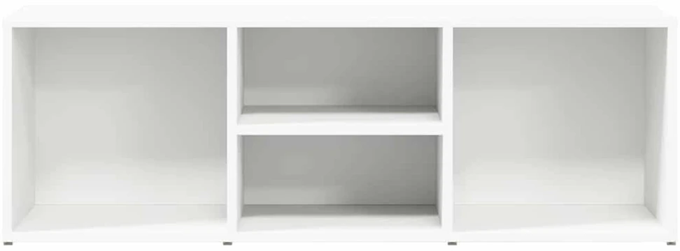 Spintelė batams-suoliukas, baltas, 105x35x35cm apdirbta mediena