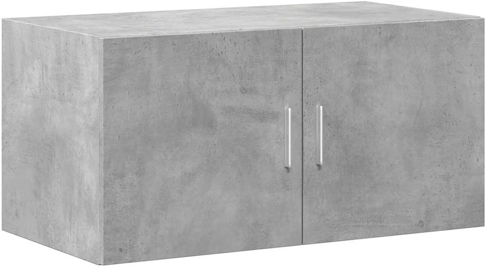 Spintelė daiktams, betono, 80x42,5x225cm, apdirbta mediena