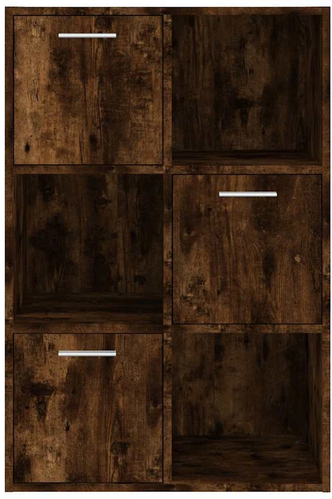 Spintelė daiktams, dūminio ąžuolo spalvos, 60x29,5x90cm