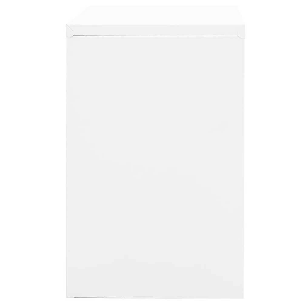 Spintelė dokumentams, baltos spalvos, 90x46x72,5cm, plienas