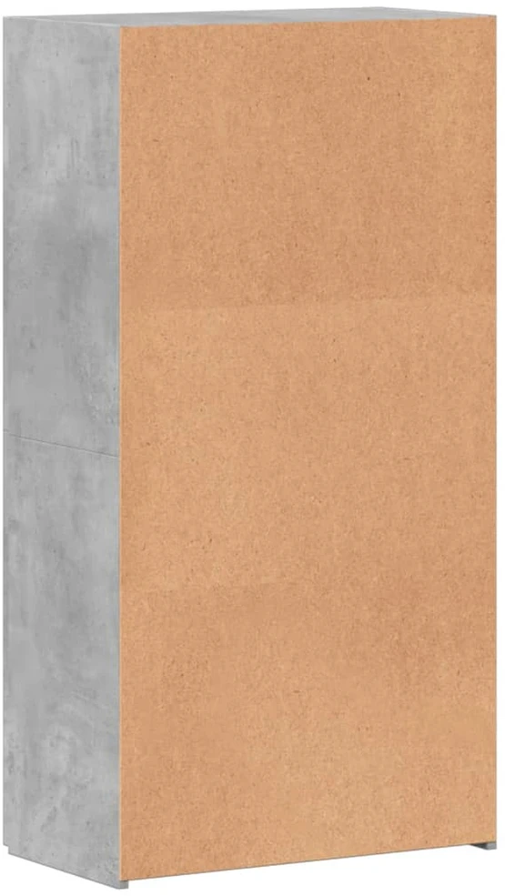 Spintelė dokumentams, betono, 60x32x115cm, apdirbta mediena