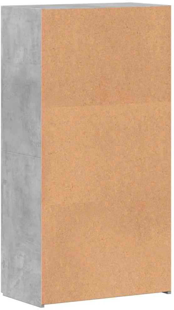 Spintelė dokumentams, betono, 60x32x115cm, apdirbta mediena