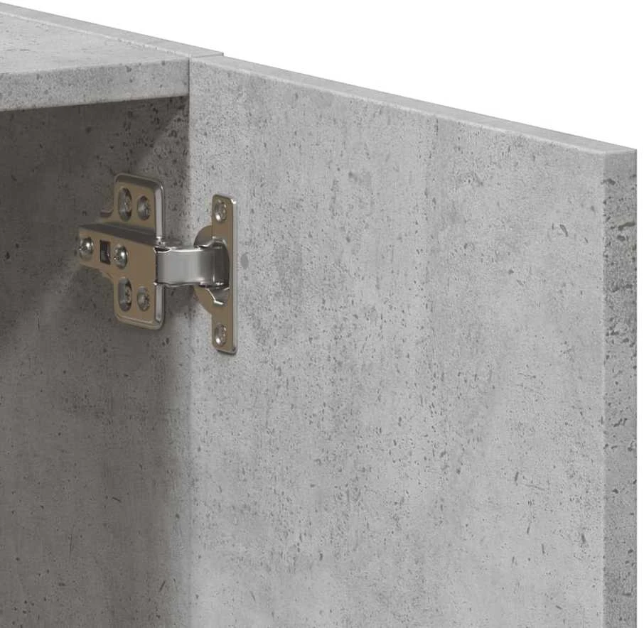 Spintelė dokumentams, betono, 60x32x77,5cm, apdirbta mediena