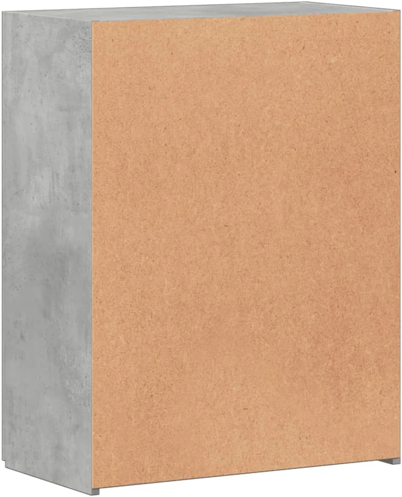 Spintelė dokumentams, betono, 60x32x77,5cm, apdirbta mediena