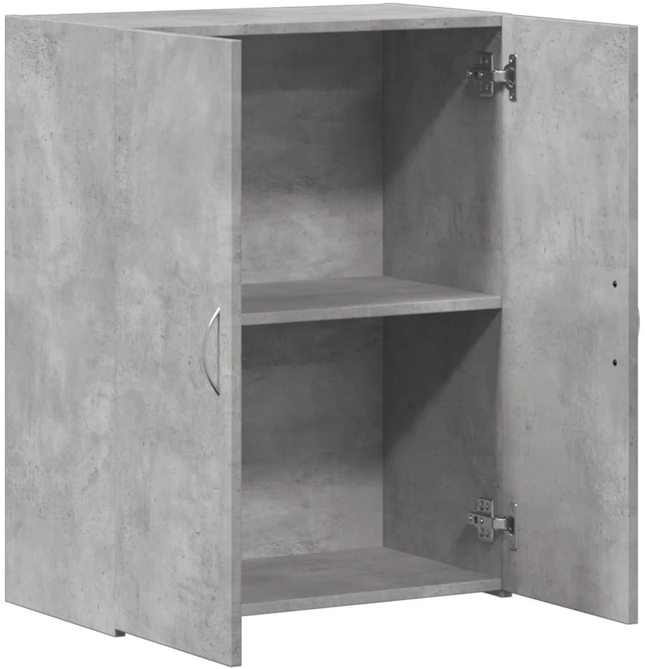 Spintelė dokumentams, betono, 60x32x77,5cm, apdirbta mediena