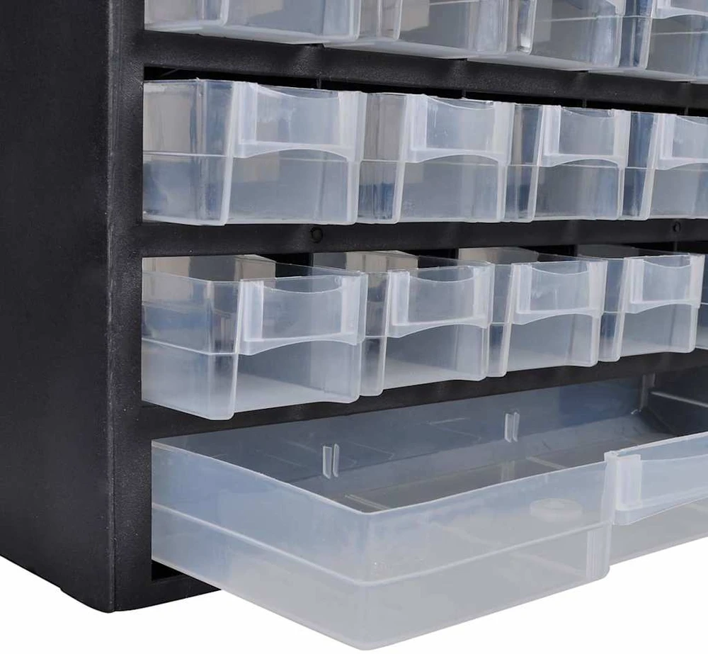 Spintelė įrankiams, 2vnt., plastikinė, 41 stalčius