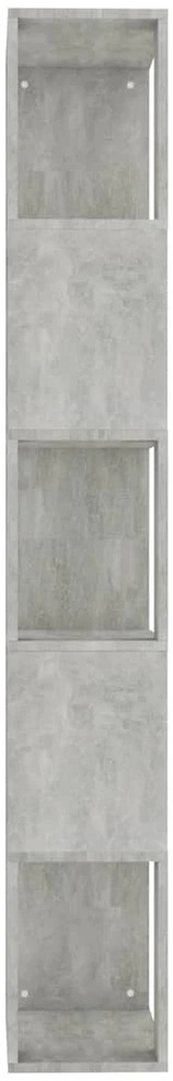 Spintelė/kambario pertvara, betono, 45x24x159cm, mediena
