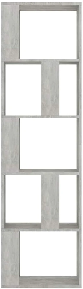 Spintelė/kambario pertvara, betono, 45x24x159cm, mediena