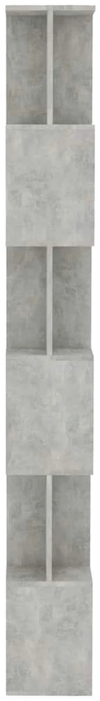 Spintelė/kambario pertvara, betono, 80x24x192cm, mediena