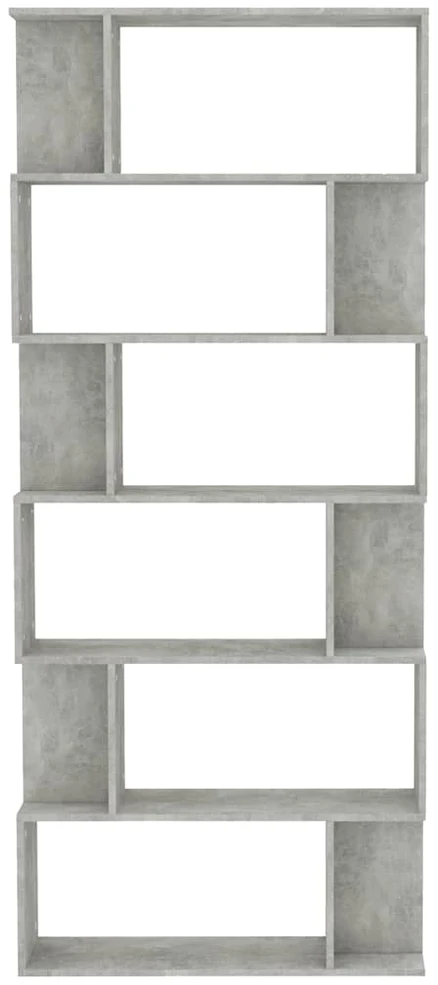 Spintelė/kambario pertvara, betono, 80x24x192cm, mediena