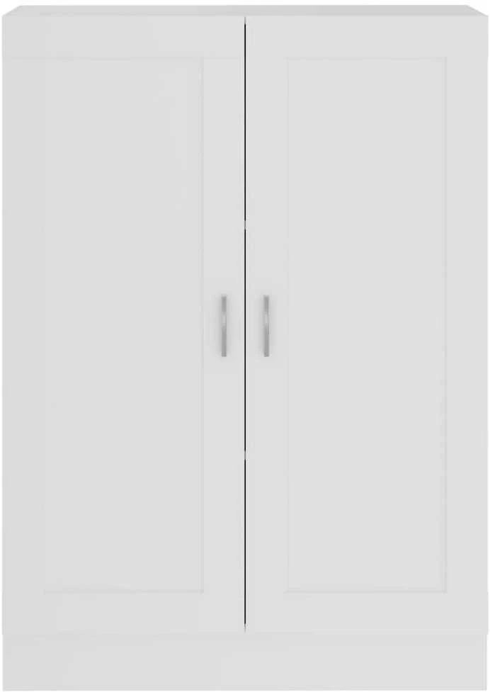 Spintelė knygoms, balta, 82,5x30,5x115cm, apdirbta mediena
