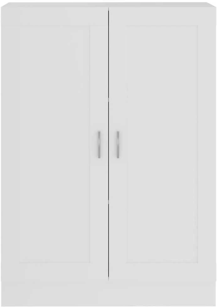 Spintelė knygoms, balta, 82,5x30,5x115cm, apdirbta mediena