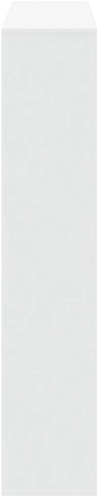 Spintelė knygoms, baltos spalvos, 132x29x141,5cm, MDP