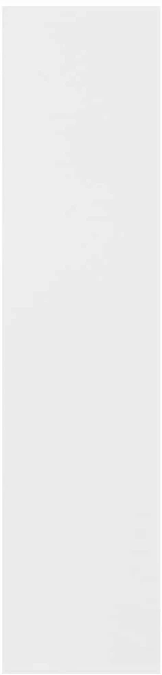 Spintelė knygoms, baltos spalvos, 50x25x106cm, apdirbta mediena