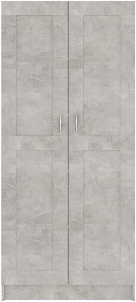 Spintelė knygoms, betono, 82,5x30,5x185,5cm, apdirbta mediena
