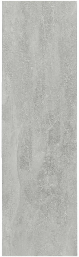 Spintelė knygoms, betono, 97,5x29,5x100cm, apdirbta mediena