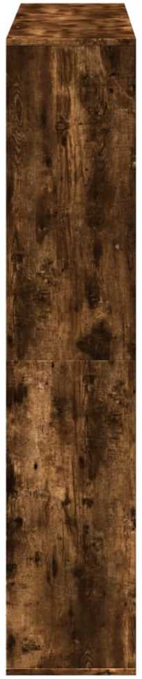 Spintelė knygoms, dūminio ąžuolo, 132x29x141,5cm, mediena