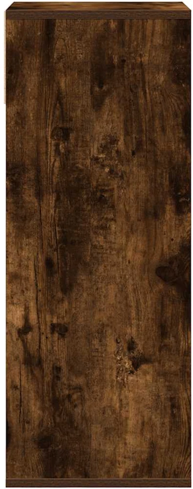 Spintelė knygoms, dūminio ąžuolo, 34x31x80 cm, mediena