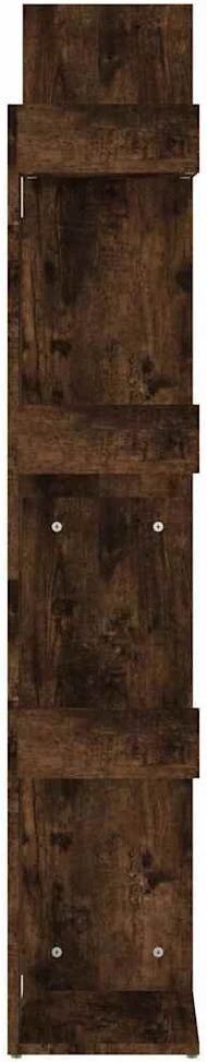 Spintelė knygoms, dūminio ąžuolo, 48x25,5x140cm, mediena