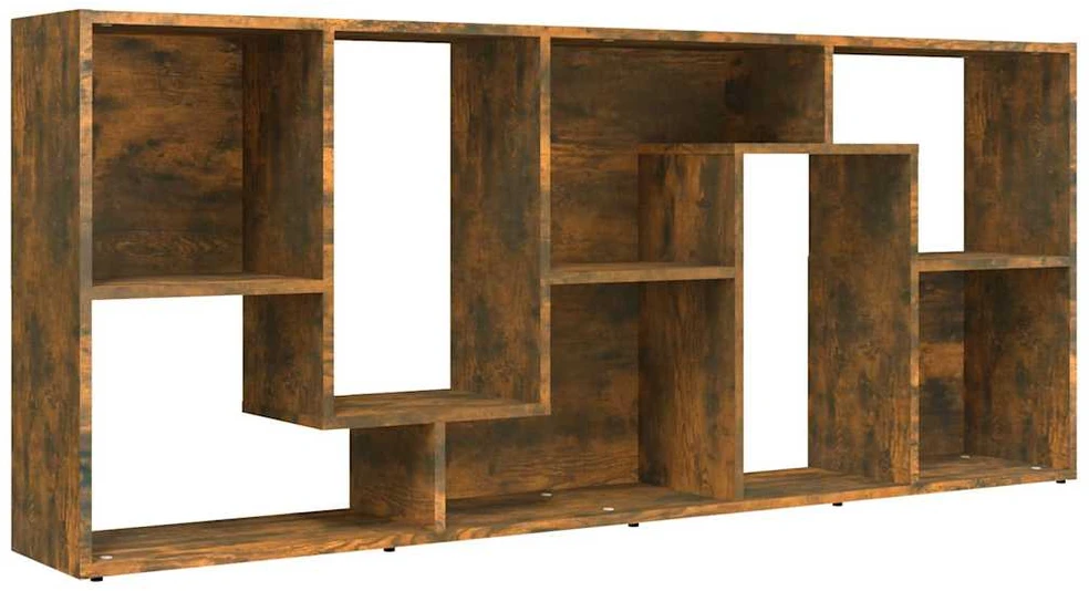 Spintelė knygoms, dūminio ąžuolo, 67x24x161cm, apdirbta mediena