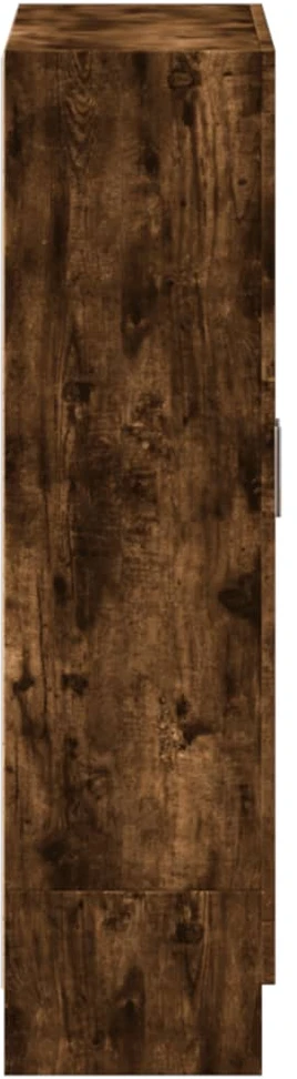 Spintelė knygoms, dūminio ąžuolo, 82,5x30,5x115cm, mediena