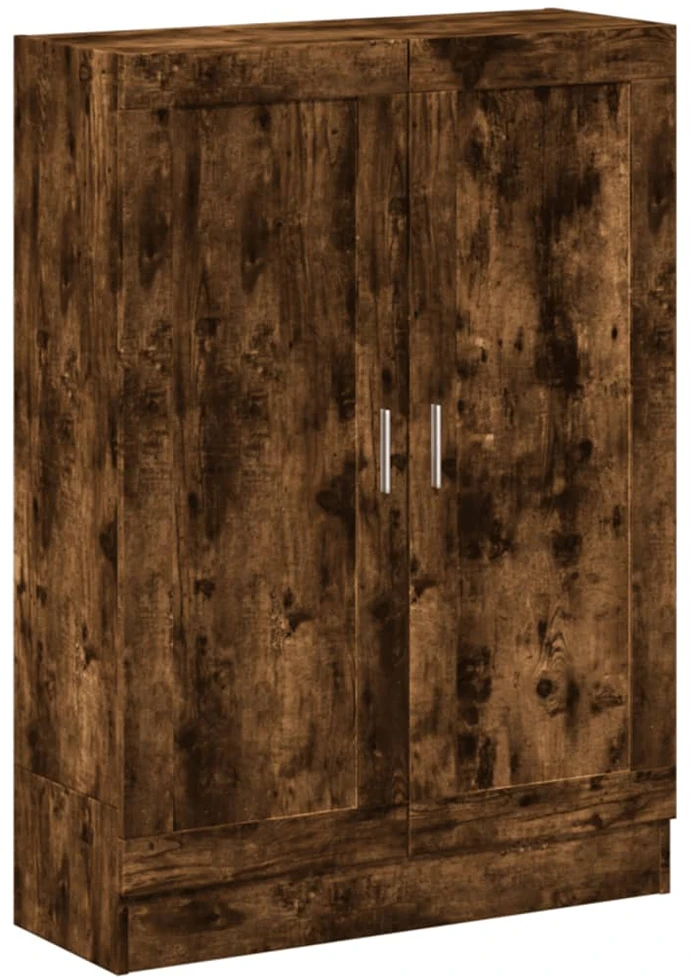 Spintelė knygoms, dūminio ąžuolo, 82,5x30,5x115cm, mediena