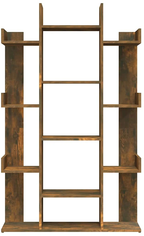 Spintelė knygoms, dūminio ąžuolo, 86x25,5x140cm, mediena