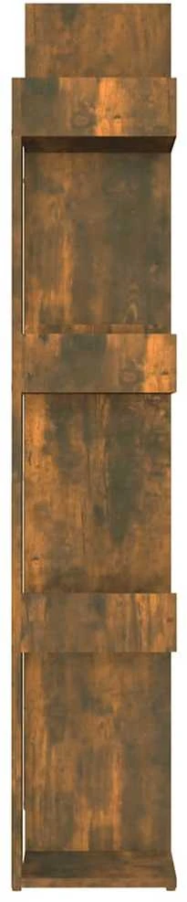Spintelė knygoms, dūminio ąžuolo, 86x25,5x140cm, mediena