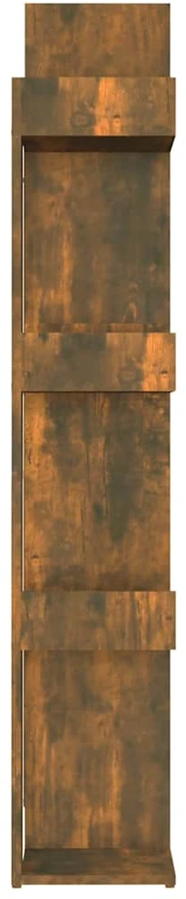 Spintelė knygoms, dūminio ąžuolo, 86x25,5x140cm, mediena