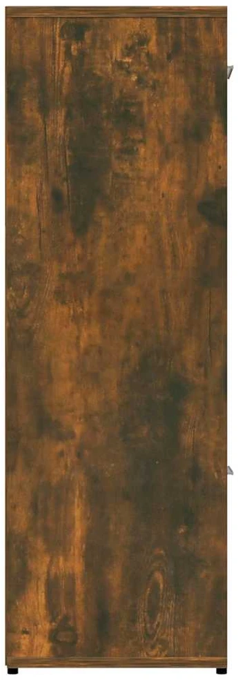 Spintelė knygoms, dūminio ąžuolo, 90x30x90cm, apdirbta mediena