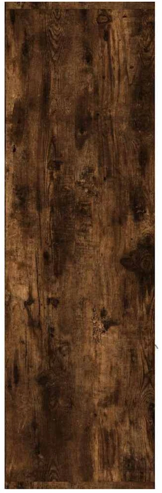 Spintelė knygoms, dūminio ąžuolo spalvos, 98x30x98cm