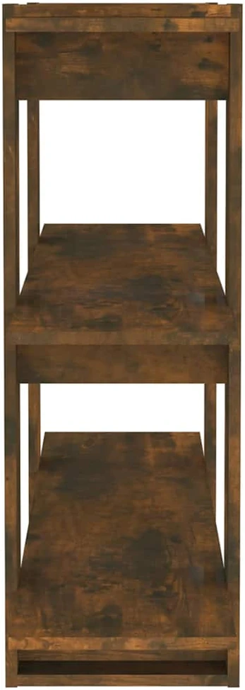 Spintelė knygoms/kambario pertvara, ąžuolo, 100x30x87cm
