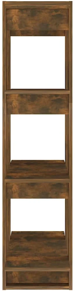 Spintelė knygoms/kambario pertvara, ąžuolo, 80x30x123,5cm