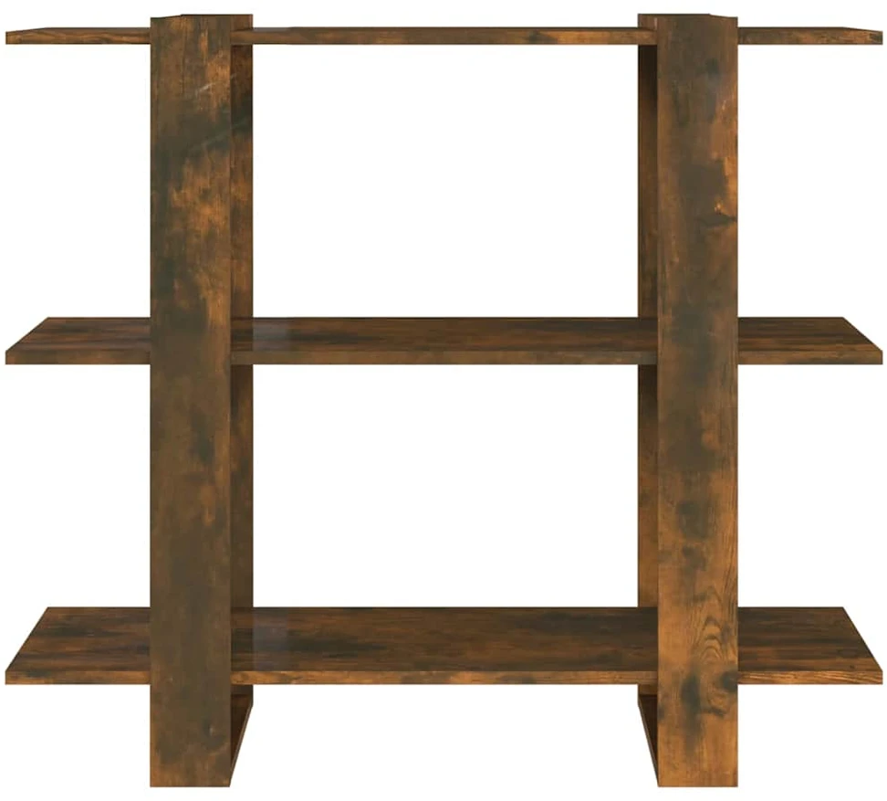Spintelė knygoms/kambario pertvara, ąžuolo, 100x30x87cm