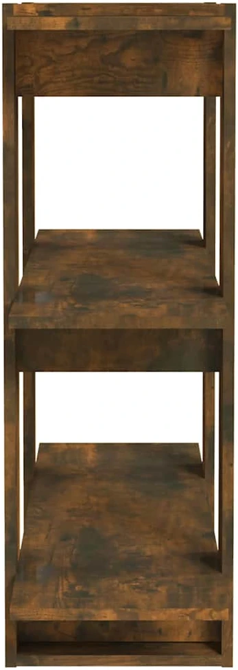Spintelė knygoms/kambario pertvara, ąžuolo, 80x30x87cm